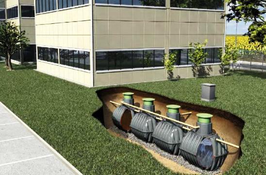 Немецкая автономная система канализации для поселка